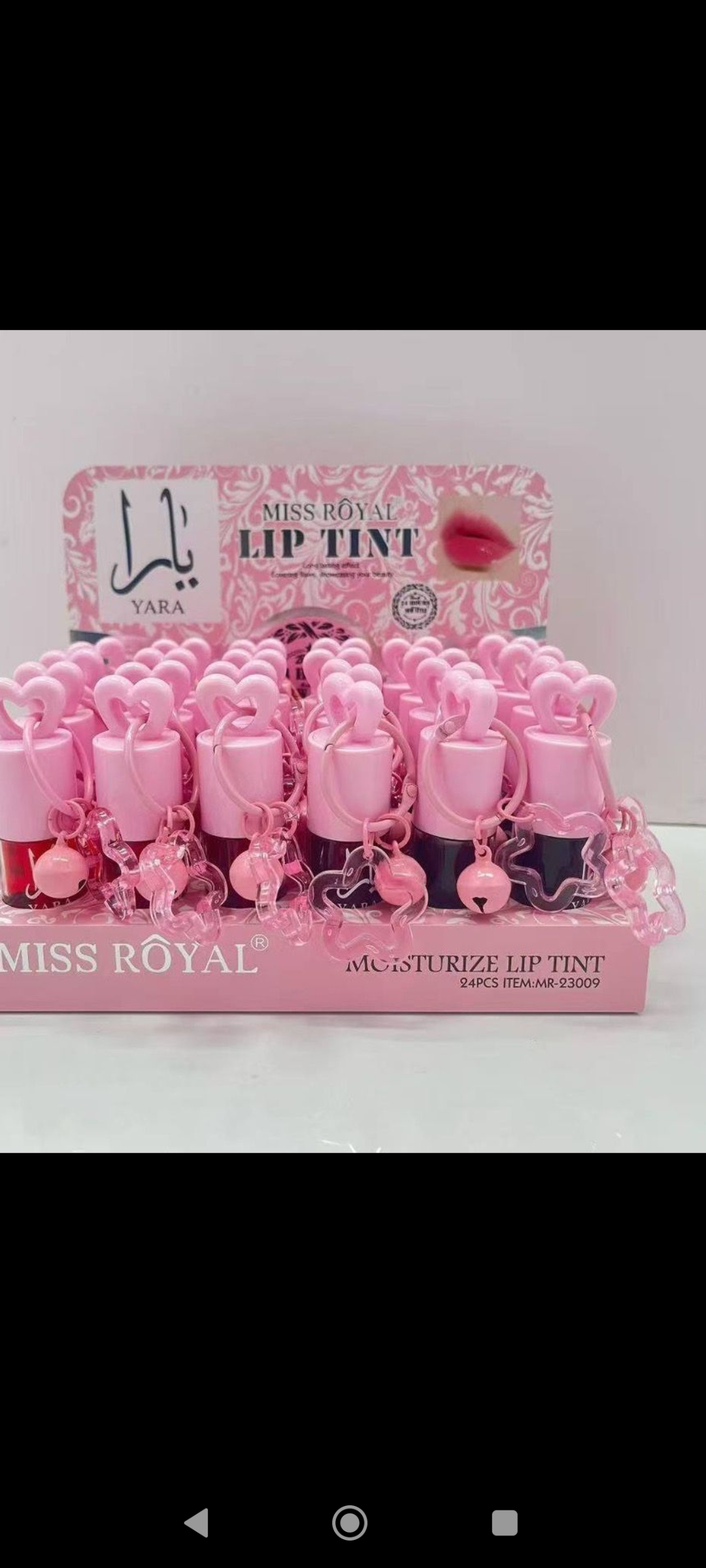 LipTINT (YARA)  تینت لب برند یارا طرحی فانتزی و جذاب. 6 رنگ متفاوت